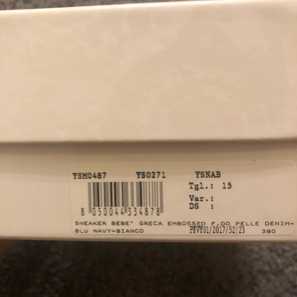 Authentic Young Versace Baby Sneakers - Picture 4 of 4